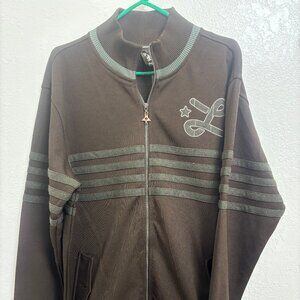 LRG Lifted Research Group grass roots jacket XL brown NEW
